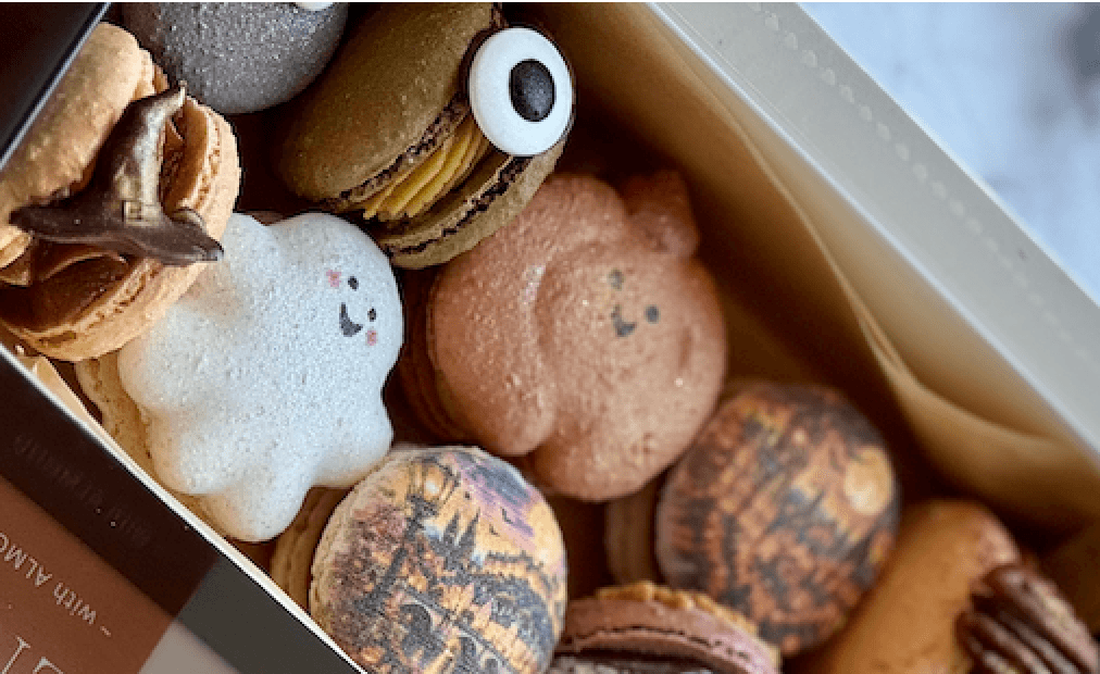 Halloween box 20 macarons